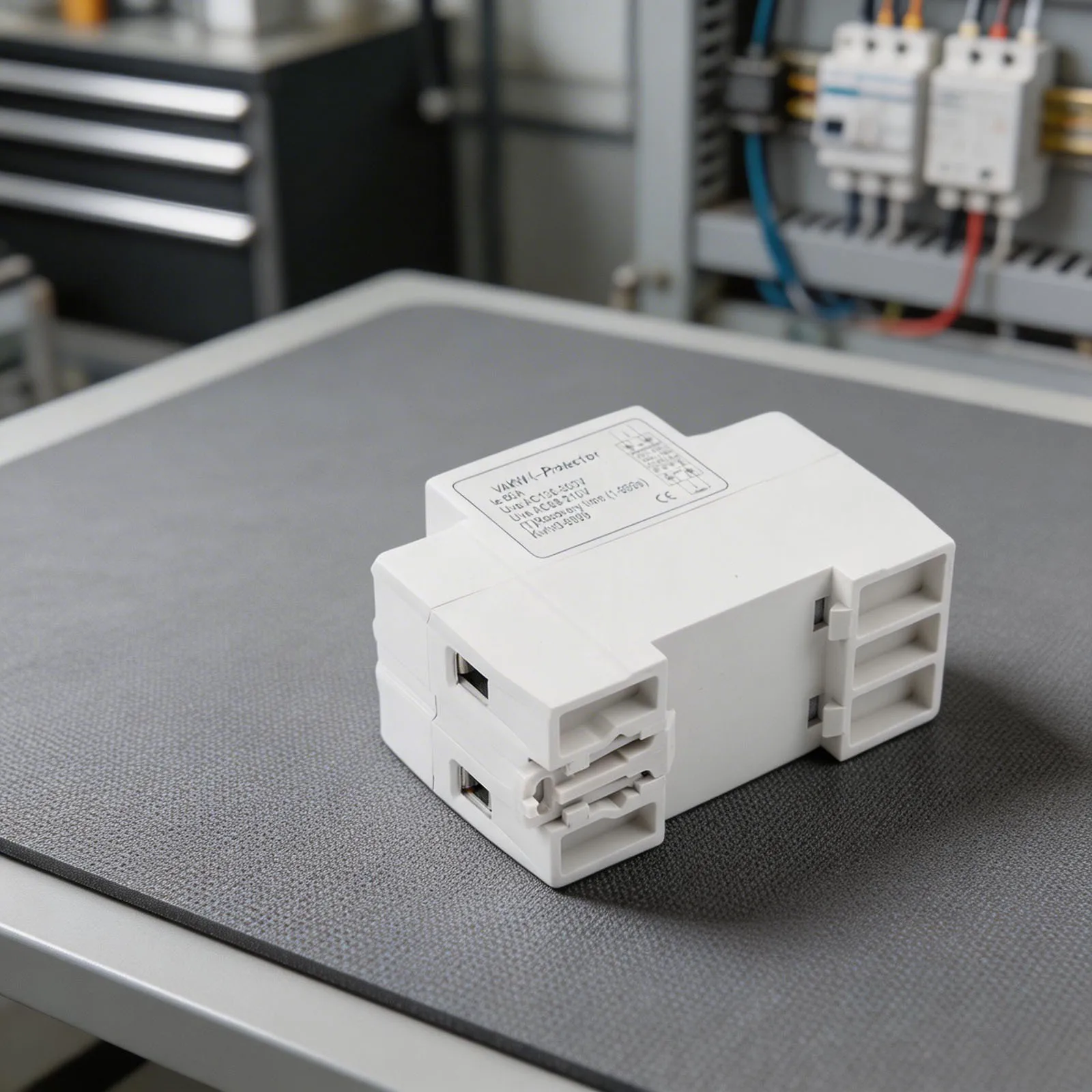 for Smart Overvoltage and Undervoltage Protector 2P with Automatic for reset Function for AC80 300V Electrical Systems