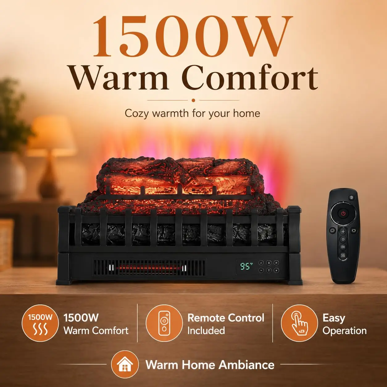 Thumbnail 3 - #16 Best Electric Fireplace Heaters to Buy In 2026
