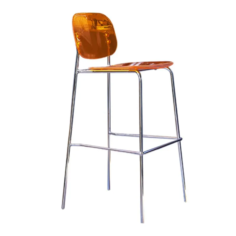 

Transparent Bar Chair, Nordic High Stool, Acrylic High Stool, Home High Chair,Multiple Colors and Heights Available