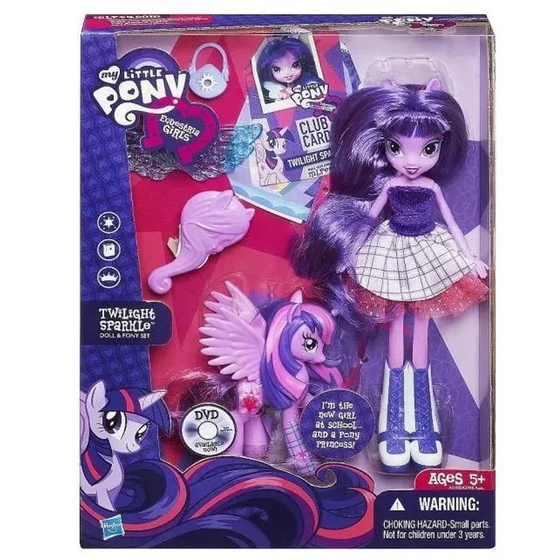 Hasbro Anime My Little Pony Gloriosa Daisy Pinkie Pie Applejack Prezenty świąteczne dla dzieci Oryginalna figurka akcji Model Zabawki