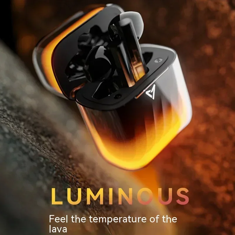 

Liup Lp1 Luminous Earbuds Earphones Wireless Bluetooth Headphones Quicksand Active Noise Reduction Low Latency Gaming Earphones