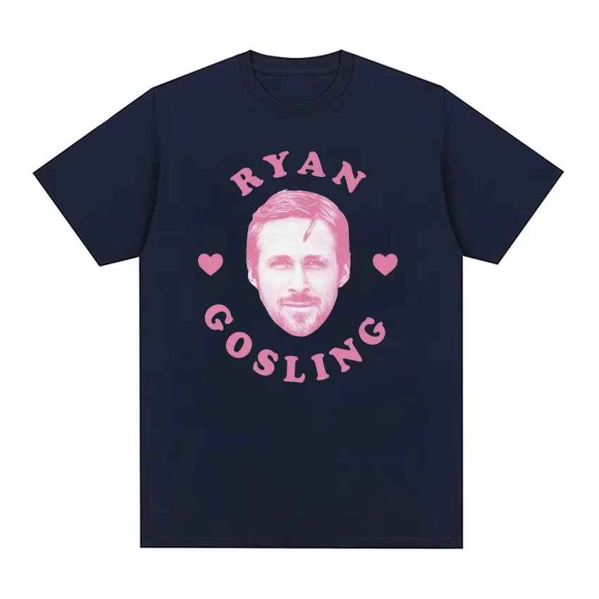 أنا أحب ريان جوسلينج ميمي تي شيرتات ورق الرسم البياني الرجال النساء عادية موضة تي شيرت الصيف القطن س طوق تي شيرت الهيب هوب الشارع الشهير #2