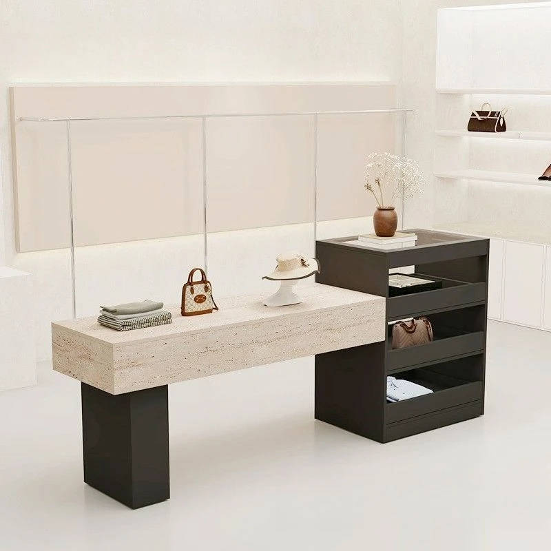 Clothing store Nakashimadai display women's clothing store supplies simple table display