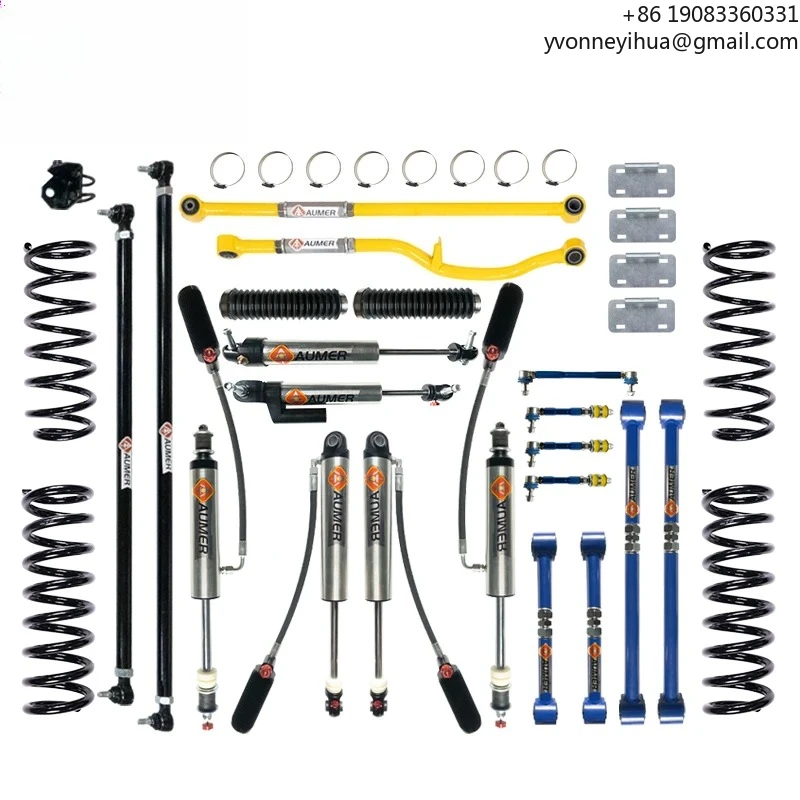 

Aumer Y61 Ready To Ship Whole Set Suspension Kit 4x4 Off Road Shock Absorber For PATROL GQ Y60 LWB WAGON 1988-1998