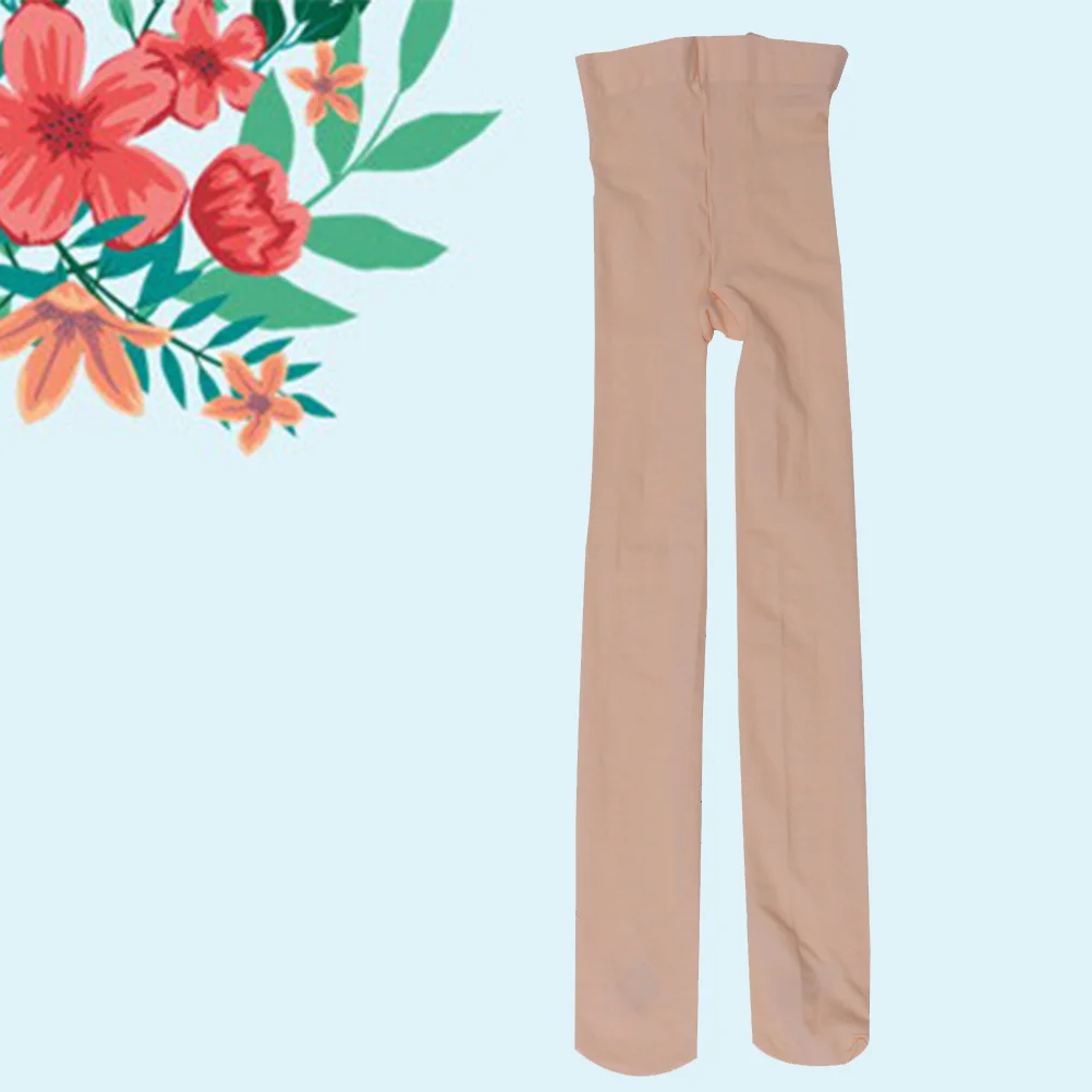 

Girls Comfortable Opaque Dance Tights Skin Color Size M Strong Durable Tear Resistant Easy Wash Ballet Wear Dance Tights