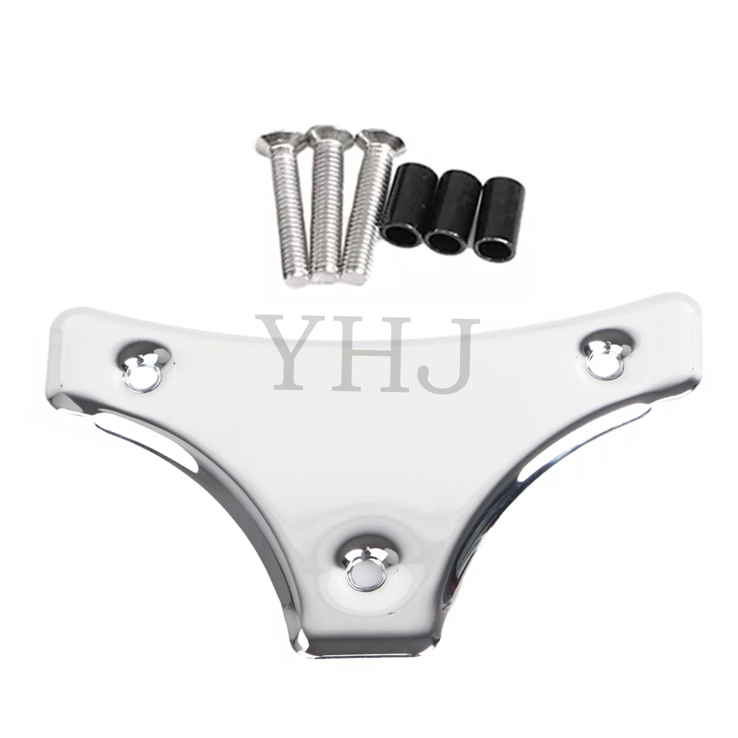 

Passenger Sissy Bar Rear Backrest Pad Mount Bracket For Harley Motorcycle Touring CVO Street Bob Road King Electra Glide 1997-Up
