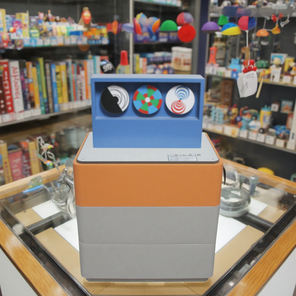 تكنولوجيا القرص الدوار البصري أدوات المعدات التفاعلية معرض العلوم الشعبية لعبة الدعائم معرض العلوم ألعاب العلوم