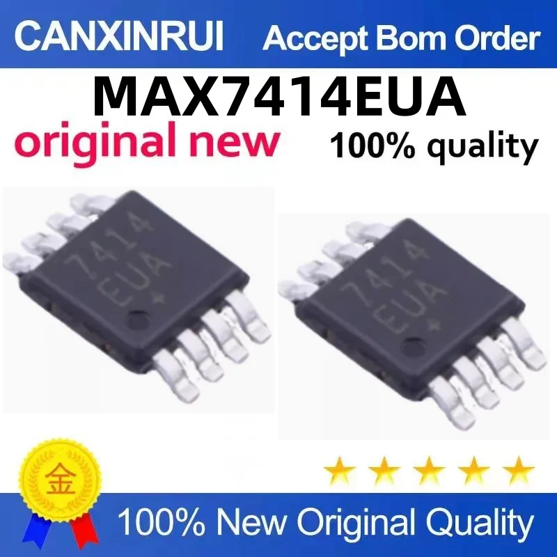 MAX7414 MAX7414EUA 7414EUA MAX7414CUA MSOP8 package interface chip is new