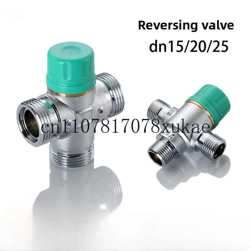 

Латунный автоматический реверсивный клапан постоянной температуры, 4 точки, 6 точек, солнечный газовый водонагреватель, трехходовой трубопроводный клапан Diversion