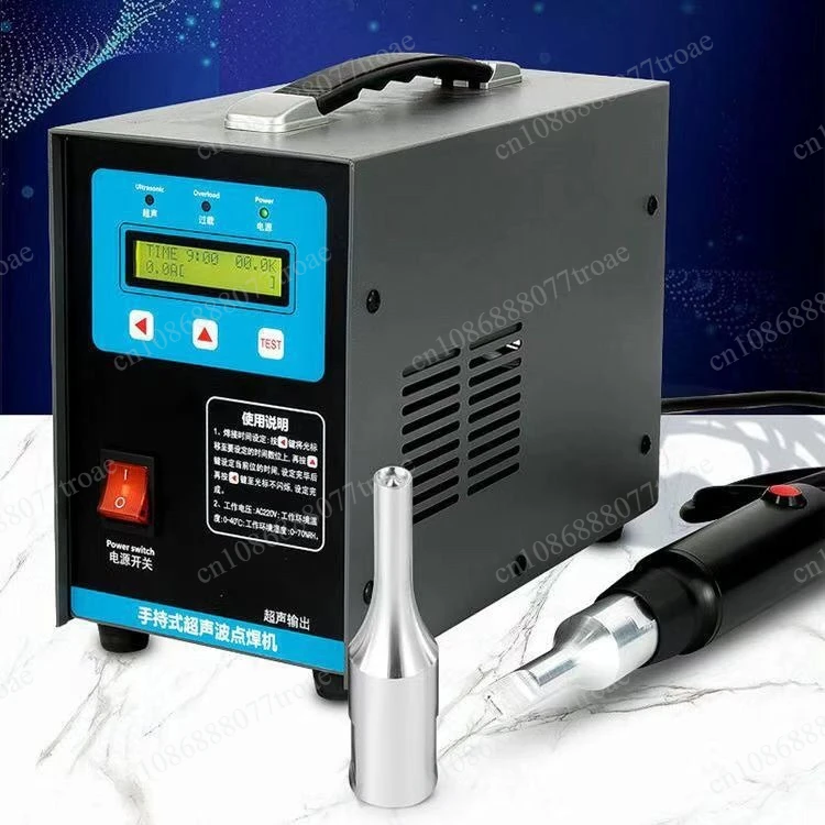 1500W 28kHz Handheld Ultrasonic Spot Welder Plastic Welding Machine for Car Interior Door Panel Bumper Repair 110V 220V
