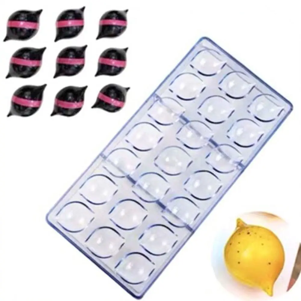 Heart Rose Star Shape Chocolate Mold Hard Plastic Tray For Baking Candy Dessert Maker Tool Kitchen Pastry Supplies
