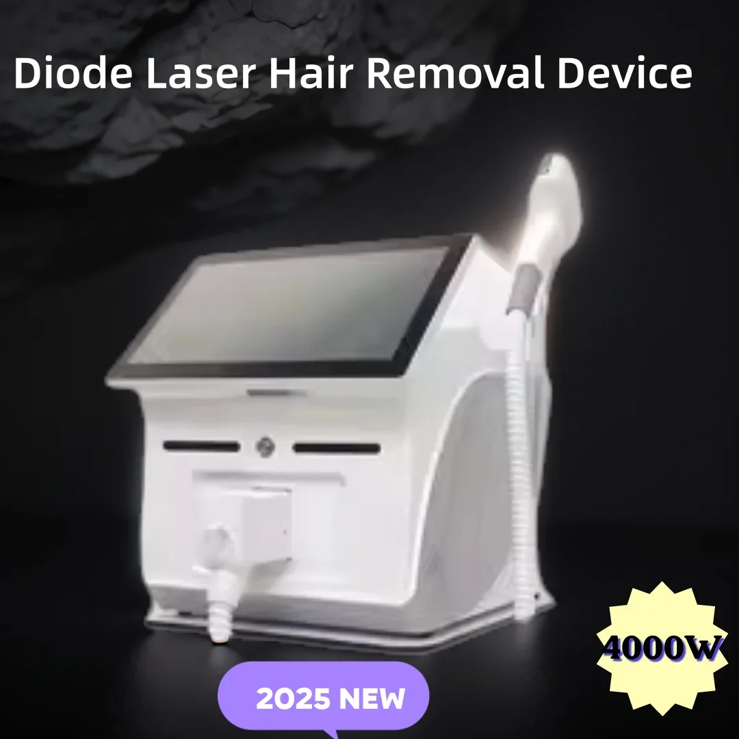 4000w Professional Soprano Diode Ice Titanium Laser Body Hair Removal Machine 3 Wave 808nm 755nm 1064nm Alexandrite Device