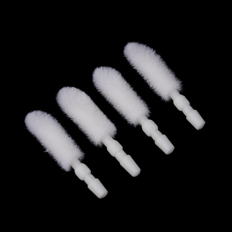 100 Pcs Disposable Cosmetic Makeup Lip Brush Cotton Head Makeup Cosmetic Tool Eyeshadow Lip Gloss Tools Makeup Brush Head