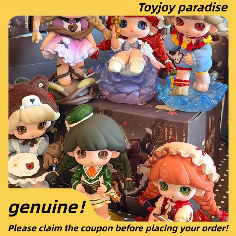 

Коллекционная фигурка Tarena Forbidden Fairytable Series: Загадочная коробка-сюрприз, милый ПВХ-сувенир для декора рабочего стола, трендовая игрушка, прекрасный подарок