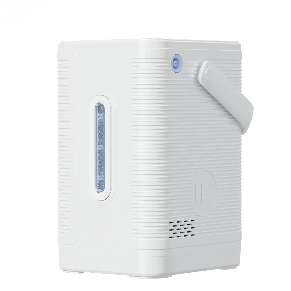 H2 Inhalation Machine 225ml/300ml/450ml 99.99% Purity Dual Outlet H2 Generator PEM Water Electrolysis Ionizer