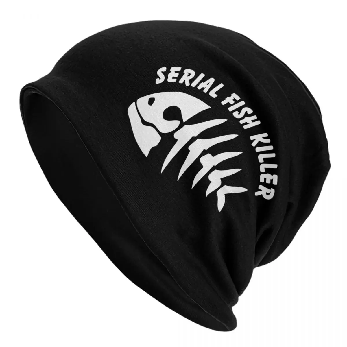 Fishing Lover Serial Fish Killer Cap Fashion Men Women Outdoor Skullies Beanies Hat Spring Warm Dual-use Bonnet Knit Hat