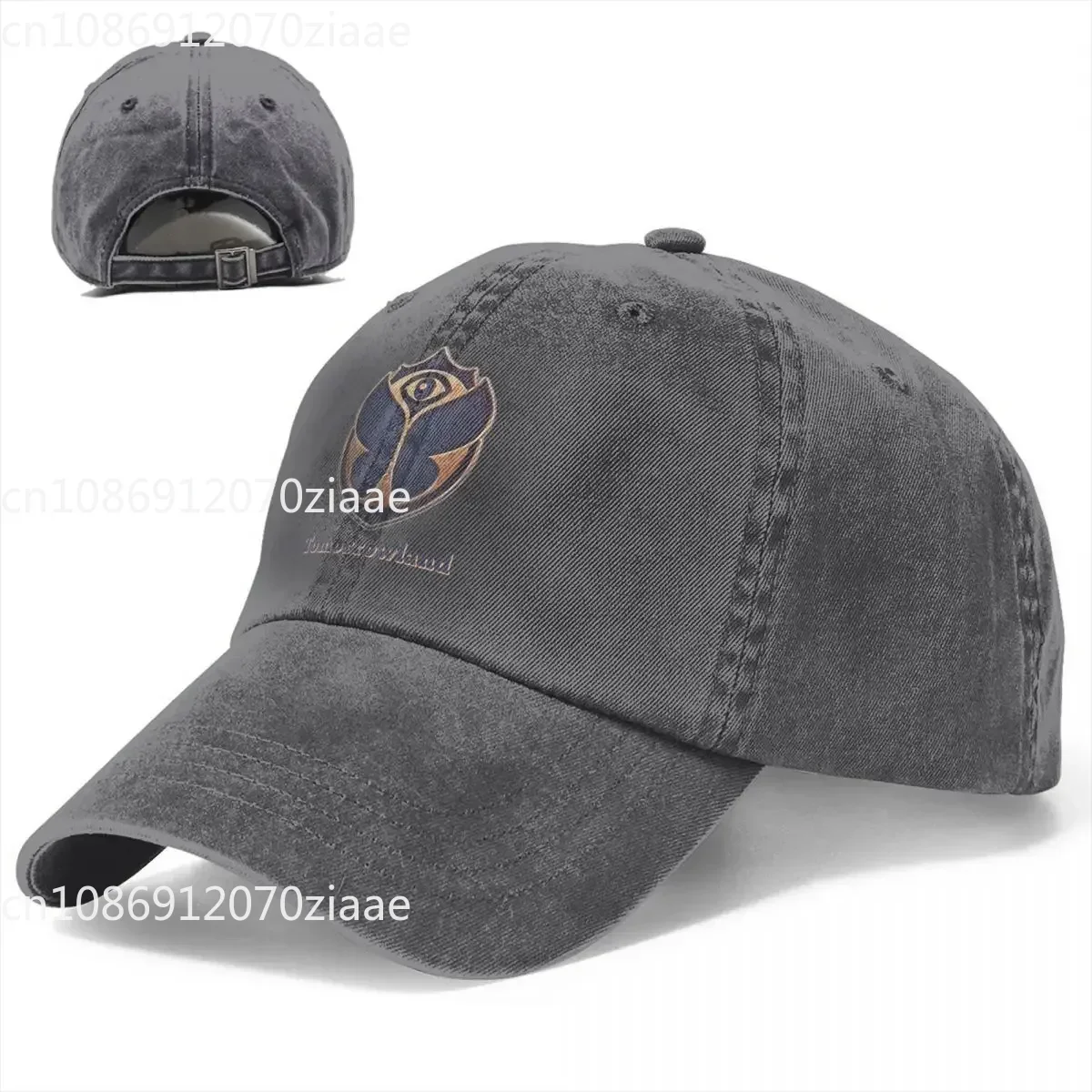 Tomorrowland Music Festival Men Women Baseball Cap Distressed Washed Hats Retro Outdoor All Seasons Travel Adjustable Headwear