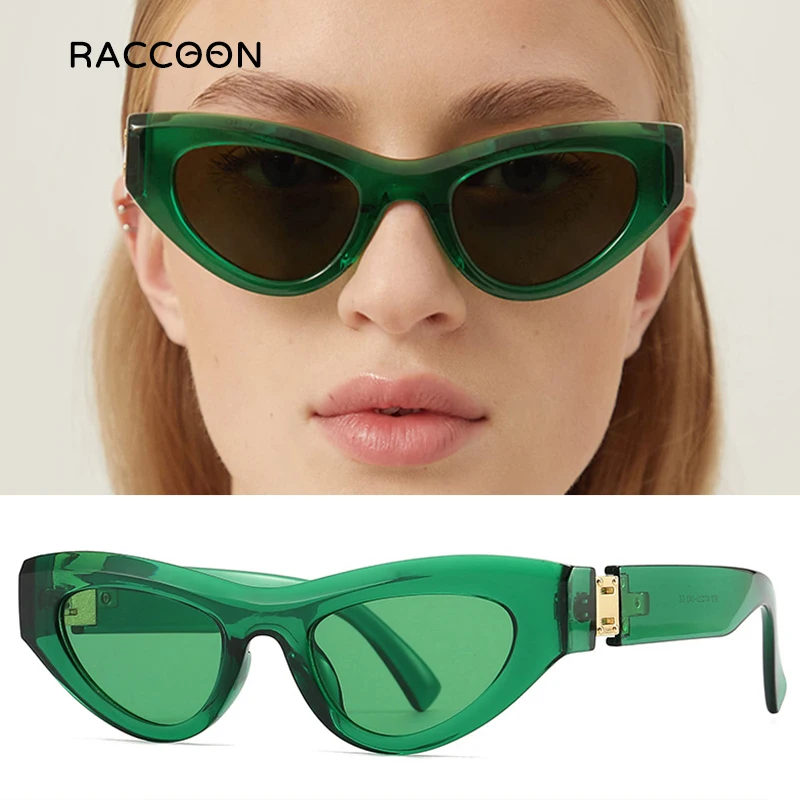 Occhiali da sole Cat Eye Retro Verde BV1249S: La Scelta Perfetta per uno Stile Vintage Elegante e Moderno
