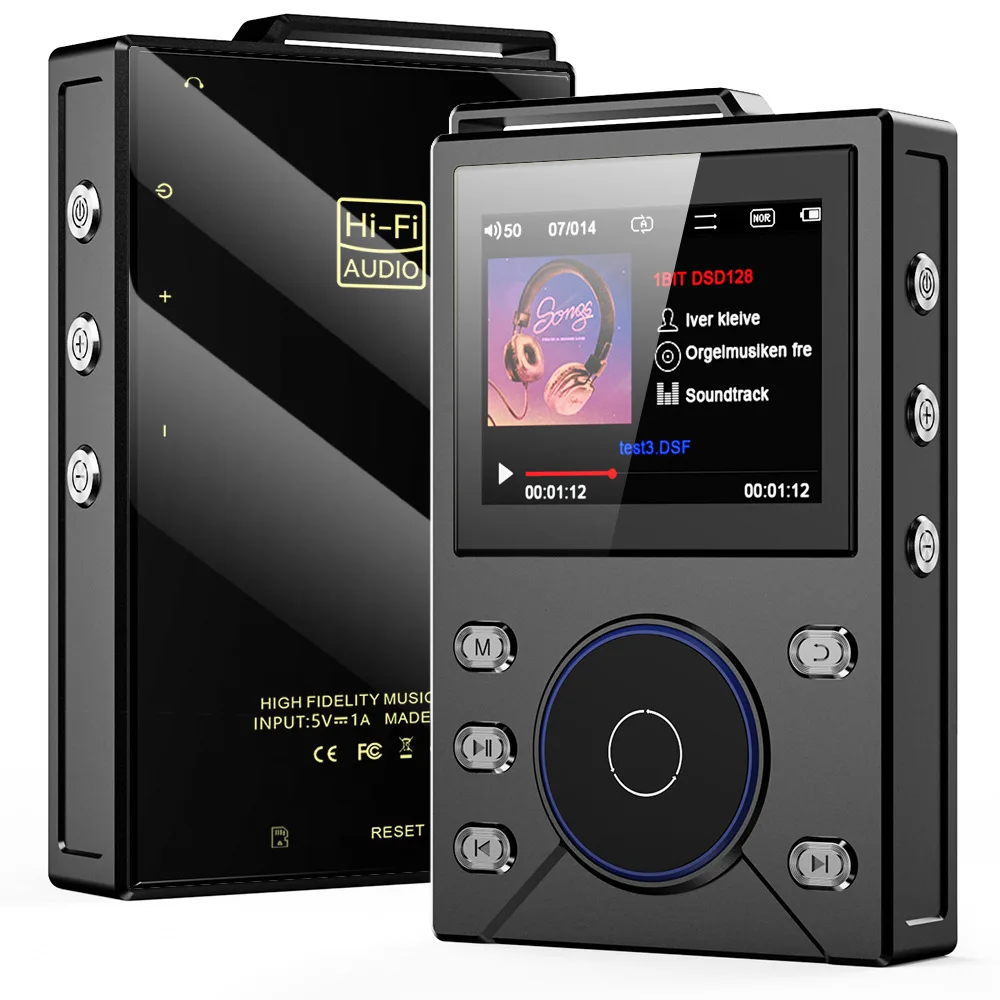 

HIFI Music Player Lossless Music DSD256 Master Band Quality Walkman Bluetooth Car MP3 MP4