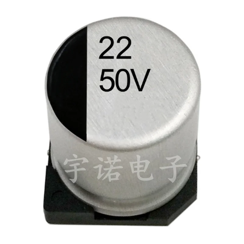 

10piece 50V22UF Aluminum Electrolytic Capacitor 6.3*5.4mm SMD High-quality Good Quality Patch 22uf 50v Size：6.3x5.4（MM）