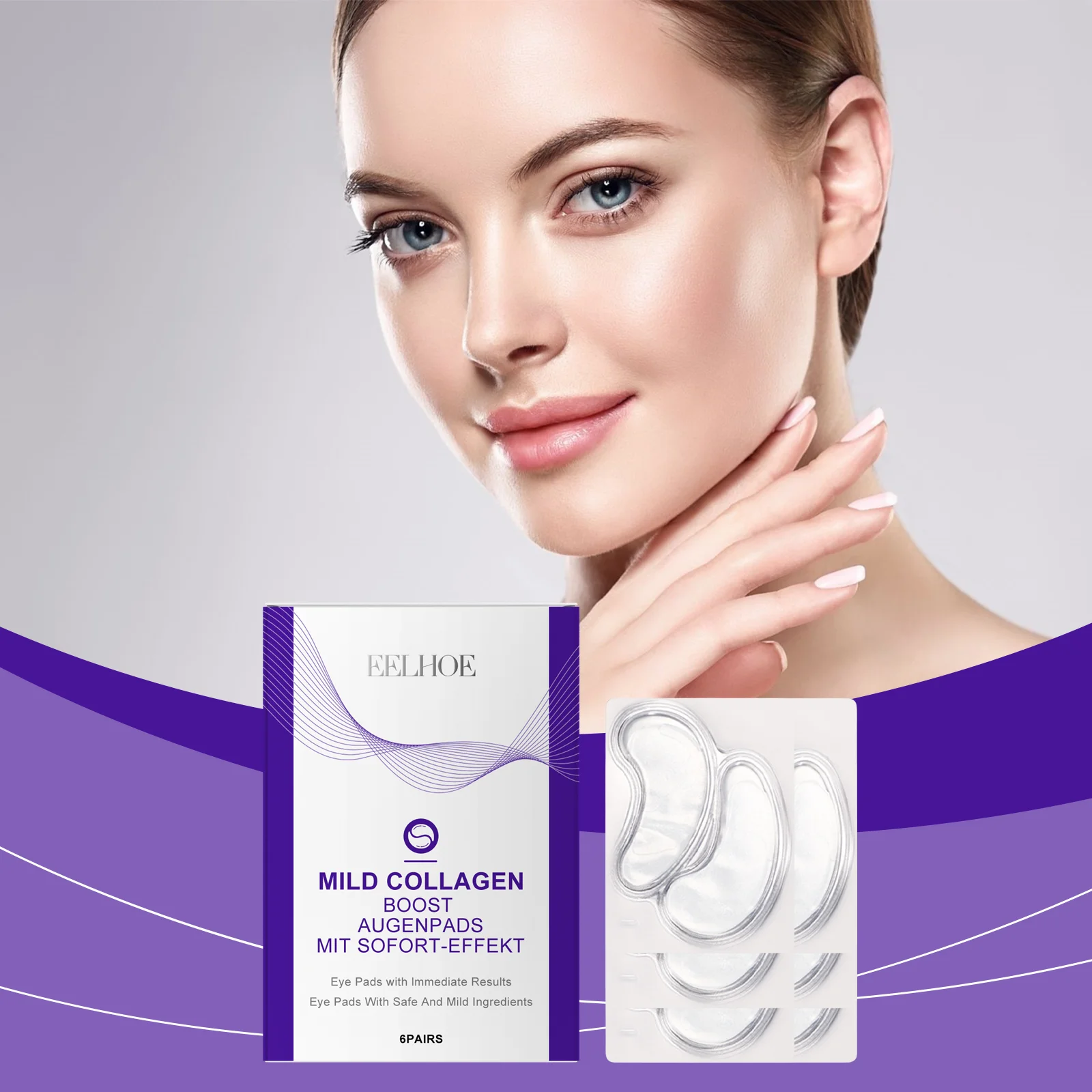 

EELHOE moisturizing eye mask eye skin nourishing moisturizing moisturizing gentle skin firming eye care