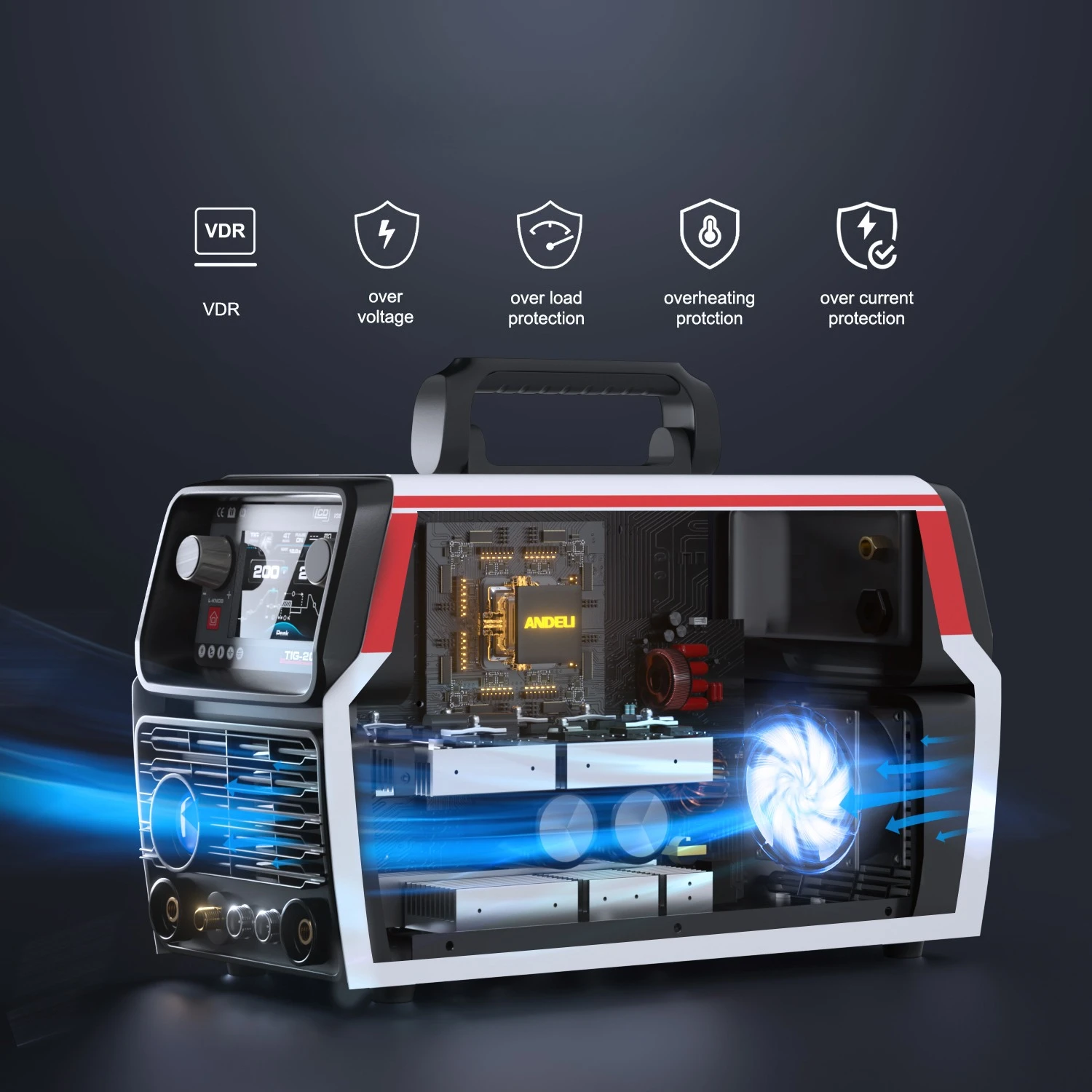 EU-gecertificeerde LCD Smart T - Tig Welder Machine recensie en prijs