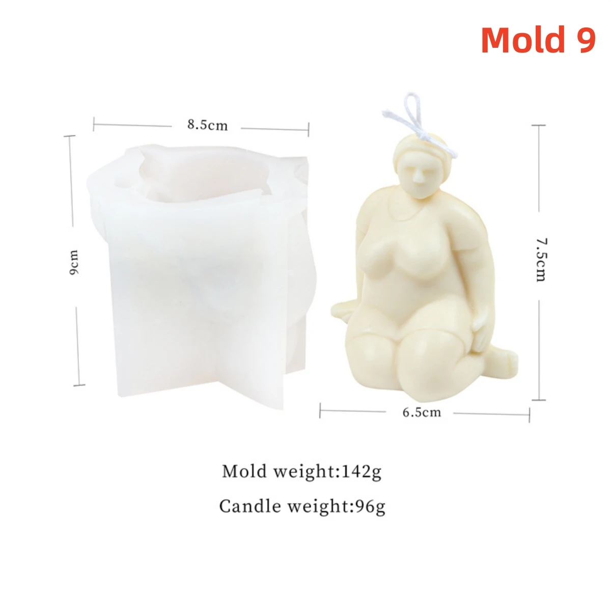 3D Lady Body Kaars Schimmel Yoga Pose Zeep Geurende Gips Epoxyhars Maken Mold DIY Home Decoratie Handgemaakte Geschenken