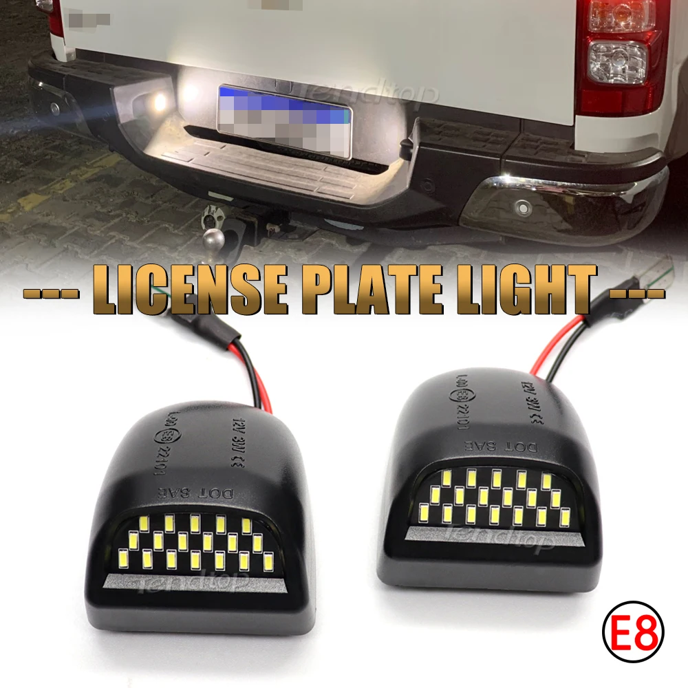 Canbus White RED LED Trunk Number License Plate Light For Cadillac Escalade ESV EXT Chevy Silverado 1500 GMC Sierra 3500