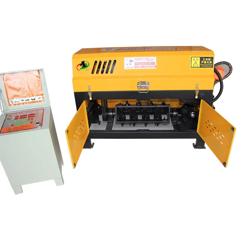 

Hot Sale Hydraulic CNC Full-automatic Rebar Frequency Conversion Double-speed Straightening and Cutting Machine