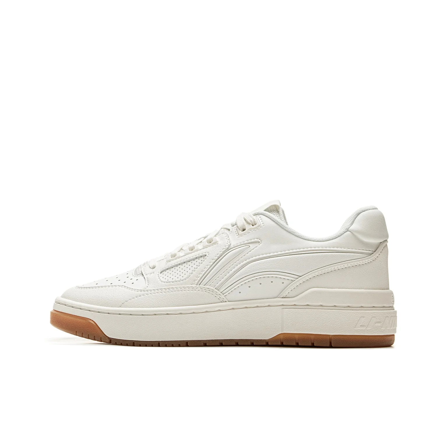 Li Ning Rising Stars Cushioning Low top Skateboard Shoes Unisex Ivory ABCV009-1