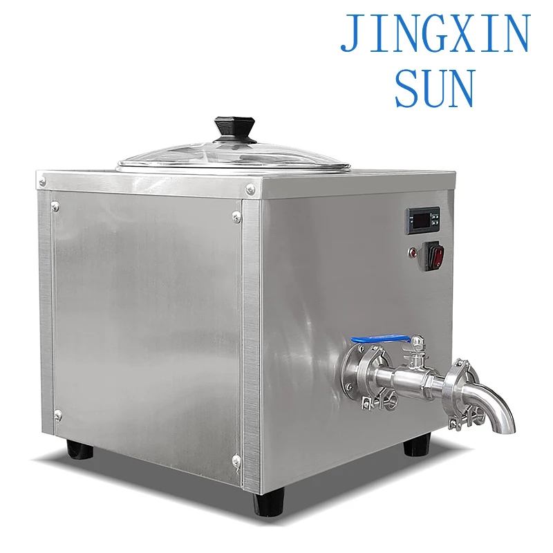 Small-Scale Fresh Milk Pasteurizer Commercial Milk & Goat Milk Pasteurizer Home-Use Juice Sterilizer 14L