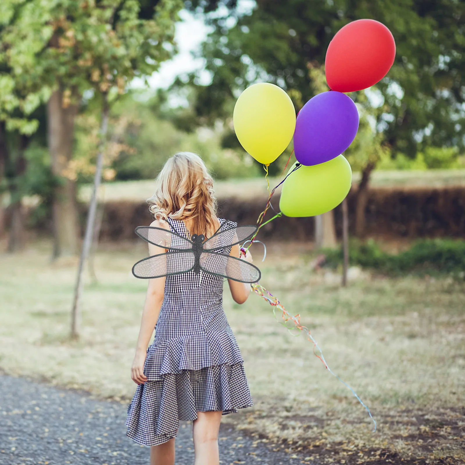 Dragonfly Wings Costume Prop Realistic Lightweight Adult Cosplay Wings For Women Men Party Stage Performance Themed Event