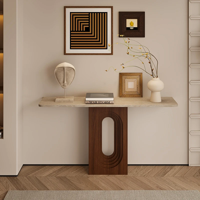 

Simple Narrow Corner Table Gothic Nordic Furniture Design Console Tables Senior Cute Mesa De Entrada Furniture Living Room