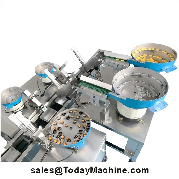 Screw Counting Filling Packaging Machine Multi-Function Hardware Parts Vibratory Bowl Feeder