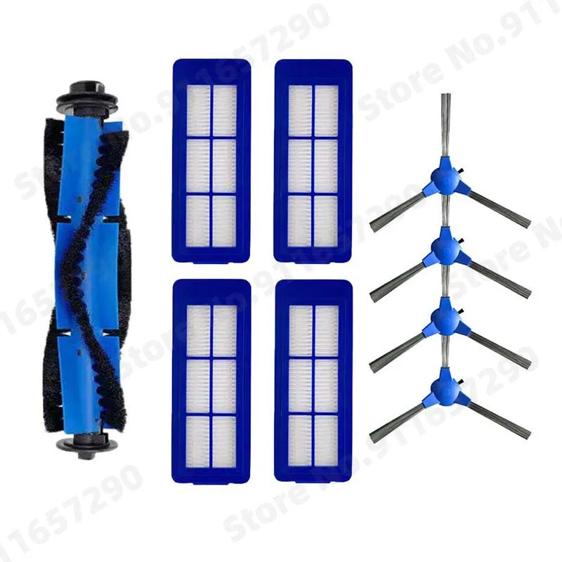 Accesorios de filtro de cepillo lateral/principal para Eufy Robovac 11S Max 15C Max 30C G10 G30, piezas de repuesto para Robot aspirador híbrido