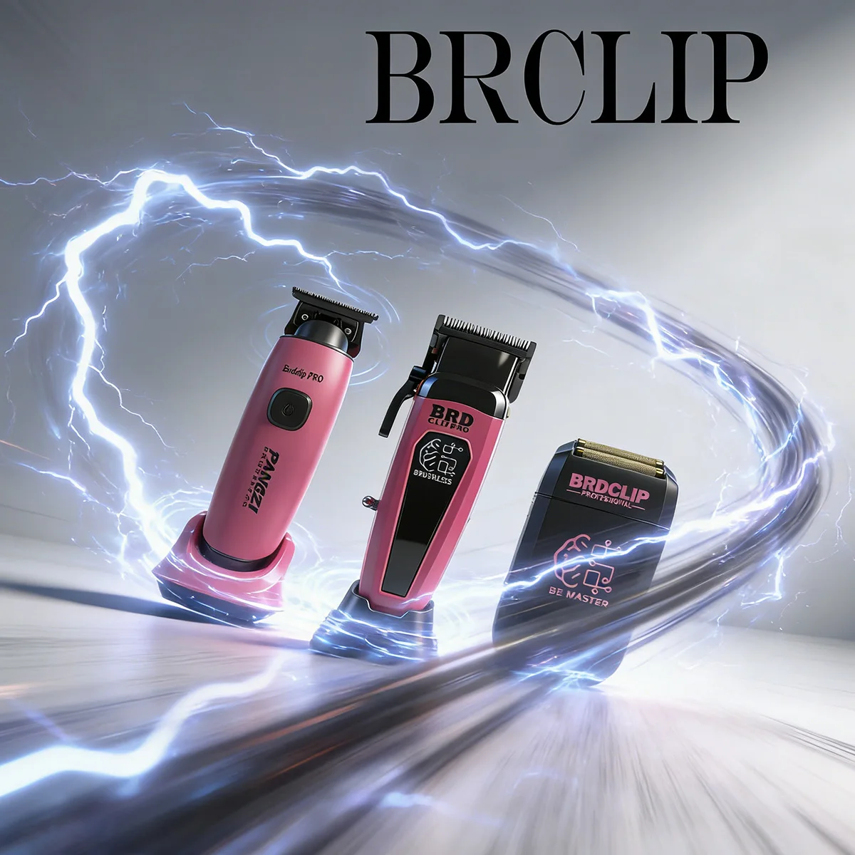 

BRDCLIP 106B Professional Brushless Motor Hair Clipper 7500RPM BRD729 DLC Blade 8000RPM Electric Shaver 8200RPM Men's Barber Set