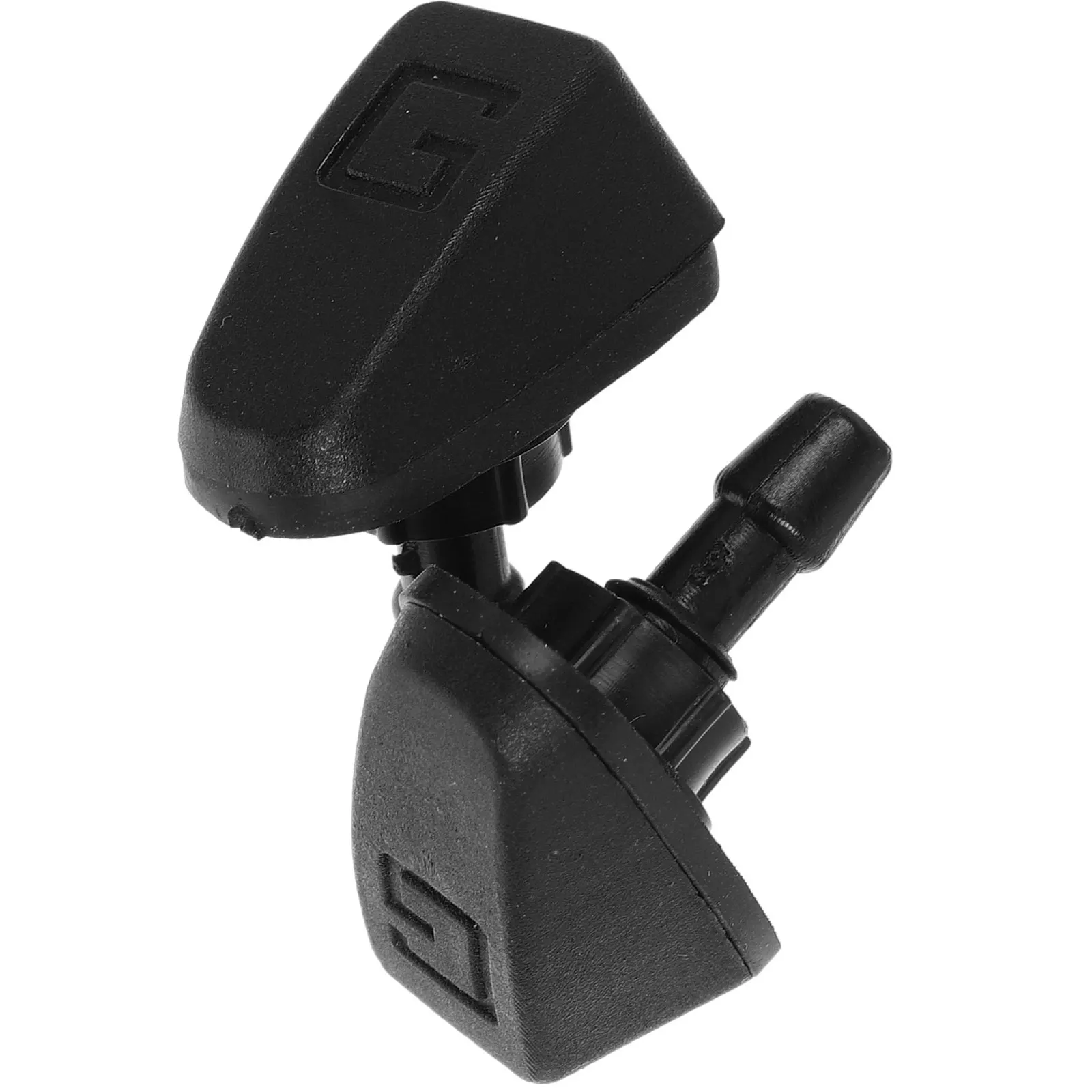 

2pcs Universal Adjustable Wiper Spray Fan Shaped Replacement Front Rear Windshield Washer Kit Car Washer Spray Nozzle Windshield