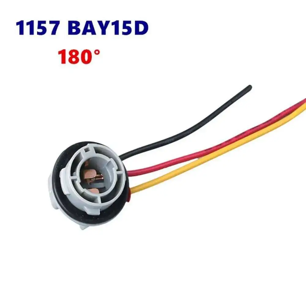 1Pcs 1156 BA15S BAU15S 1157 BAY15D Lamp Holder Bulbs PY21W P21W Adapter Base Socket Connector For Turn Signal Headlight Light view 6