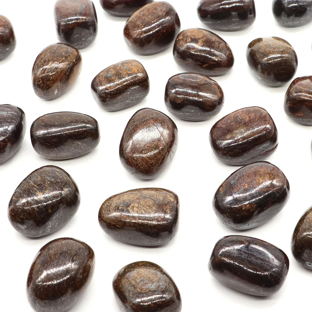 Natural Tumbled Stones Bronzite Healing Crystals Reiki Bulk Ore Quartz Gemstone Mineral Specimen Tank Aquarium Garden Home Decor