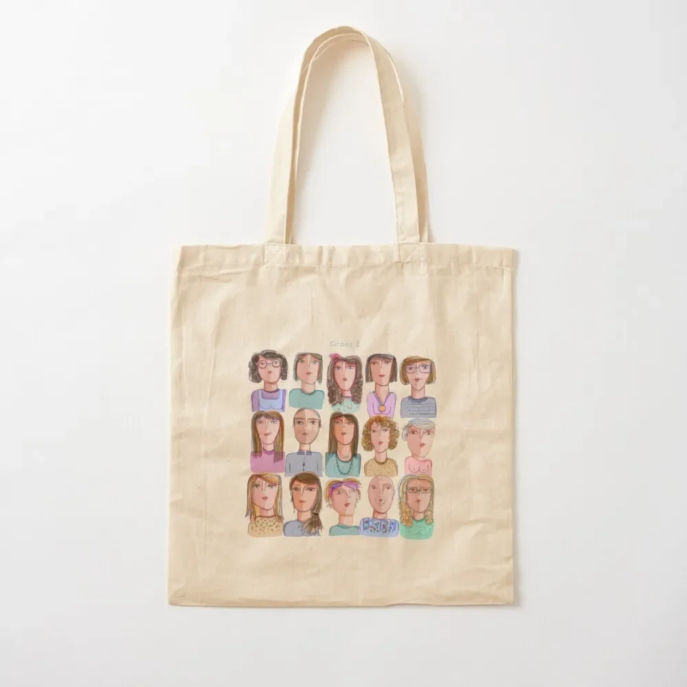 

Group E Tote Bag tote bag canvas Women's shopping bag