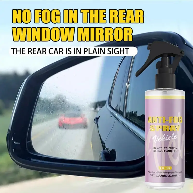 

For Car Car Glass Rainproof Agent Nano Rainproof Agent For Car Window 100ml Auto Glass Rainproof Agent Vehicle Glass Defogger