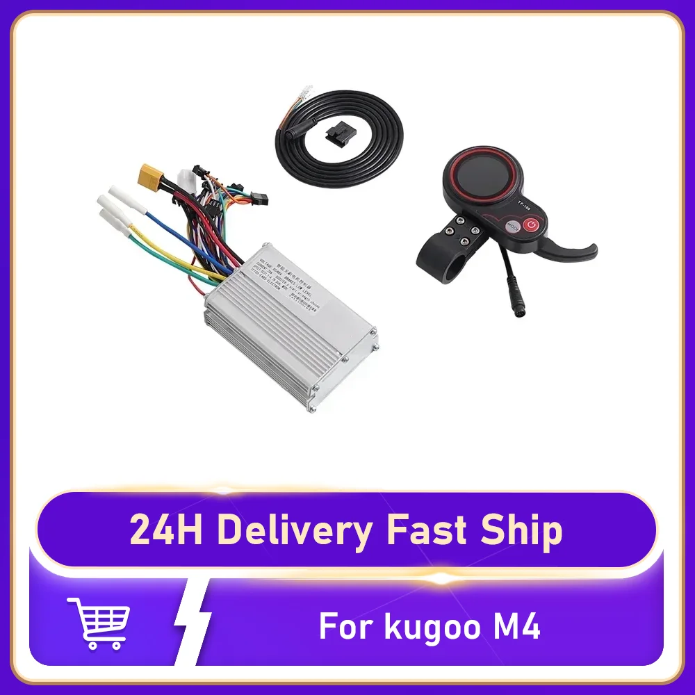

Универсальный TF-100 ЖК-дисплей скорости дроссельной заслонки для электрического скутера Kugoo M4 с кабелем 20A 25A 48V, бесщеточный двигатель, синусоидальная часть