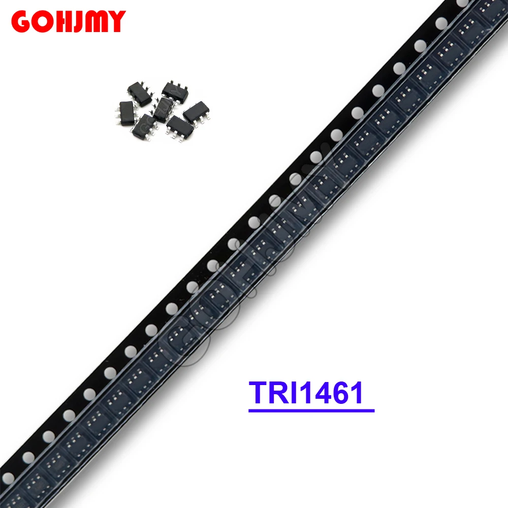 10PCS TRI1461 SOT-23-6 TRI1461 1461 SOT23 Power Management Chip NEW