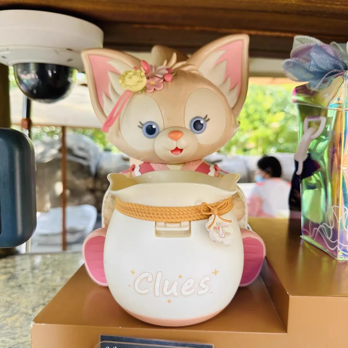 Shanghai Disneyland Mid-Autumn Festival Limited Edition: Linabelle Popcorn Bucket with Storage Box Ornament & Souvenir Gift