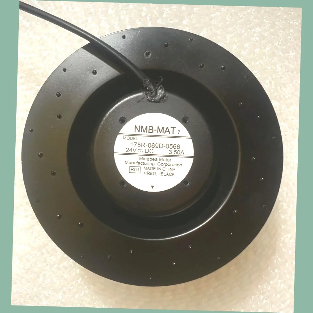 NMB-MAT 175R-069D-0566 R01 DC 24V 3.50A 4-Wire Server Cooling FanFor  Industrial Equipment Ventilation