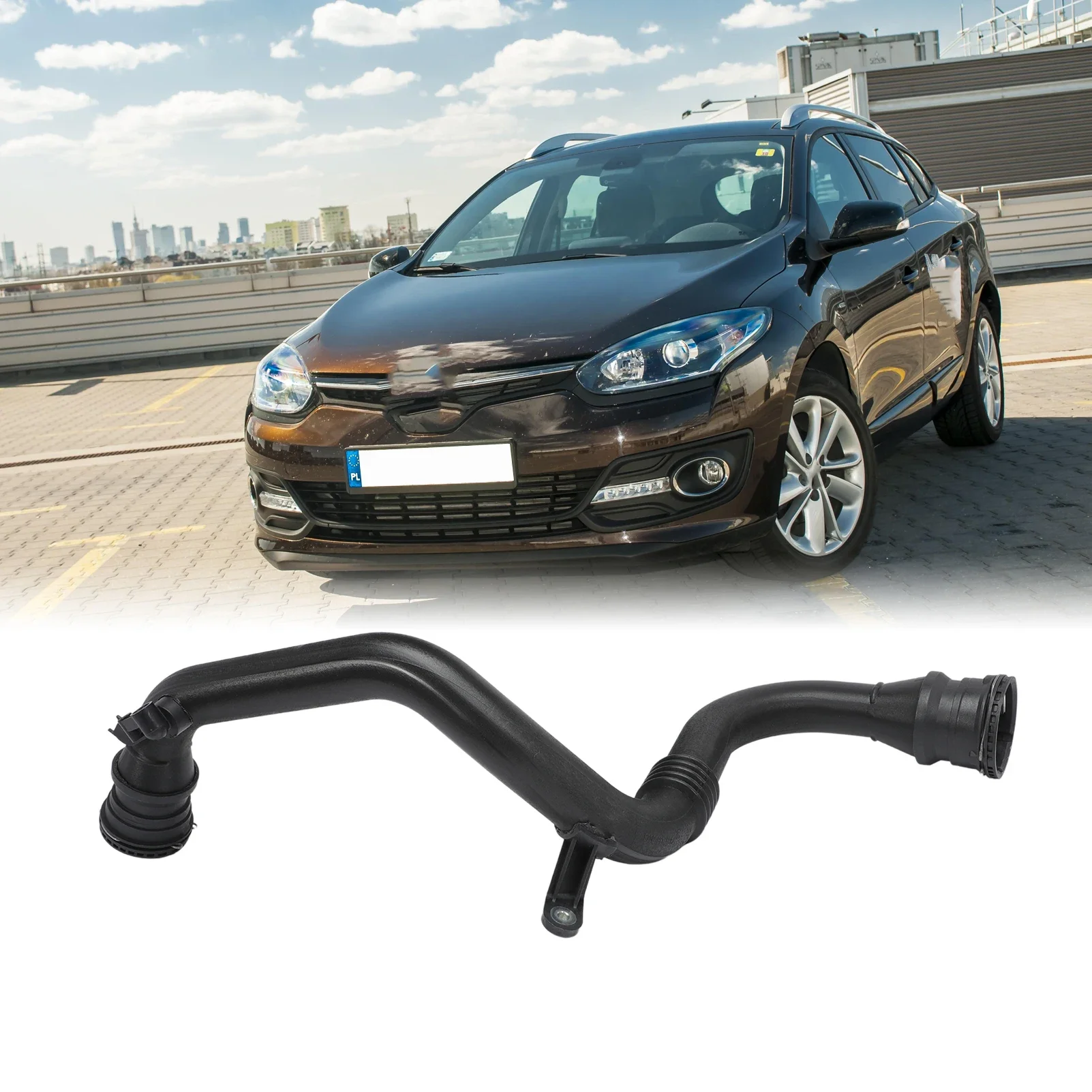 Tuyau d'air de voiture pour Renault Megane Scene III, tuyau de refroidisseur intermédiaire, 1.5 dCi, 8200981498