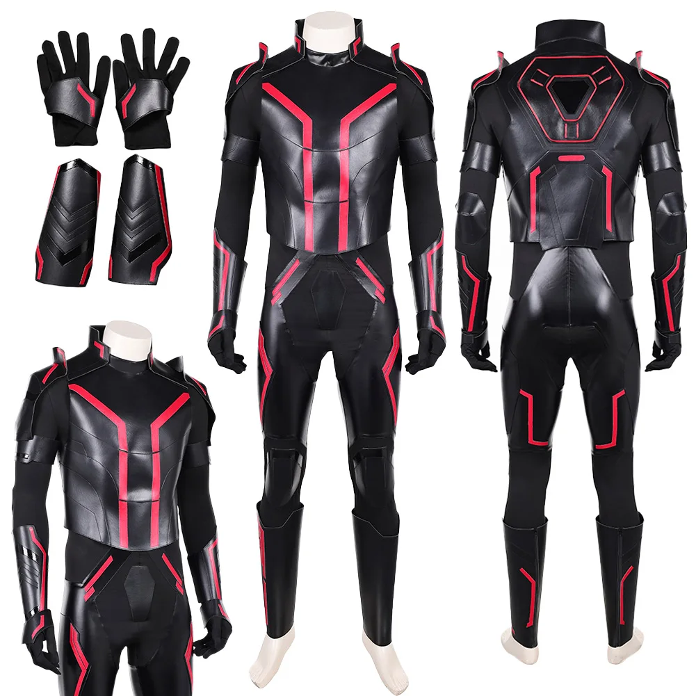 Tron Ares Cosplay ropa de fantasía trajes de batalla 2025 disfraz de película disfraz Halloween hombres adultos juego de rol fantasía trajes de fiesta