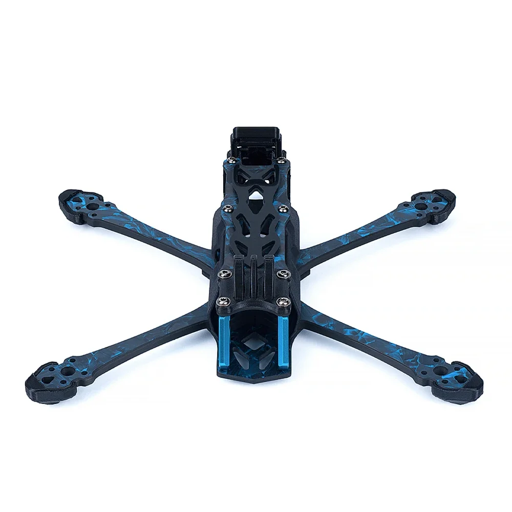 Axisflying MANTA5 SE Frame Kit Squashed-X Wheelbase 223mm T700 Carbon Fiber Polecany silnik serii 2207/2306 do dronów RC FPV