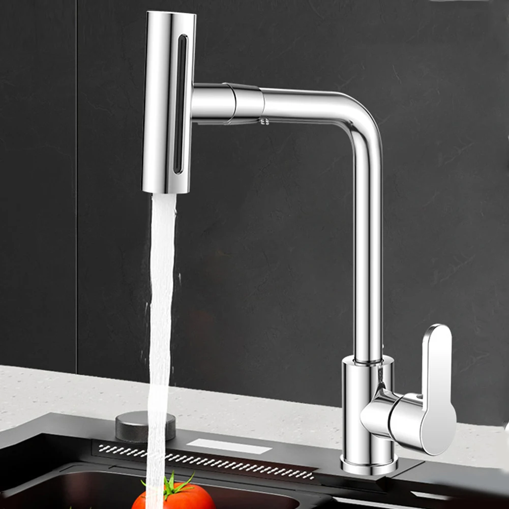 

Вращающийся на 360 градусов смеситель с 4 режимами подачи горячей и холодной воды, многофункциональный кран для питьевой воды для раковины