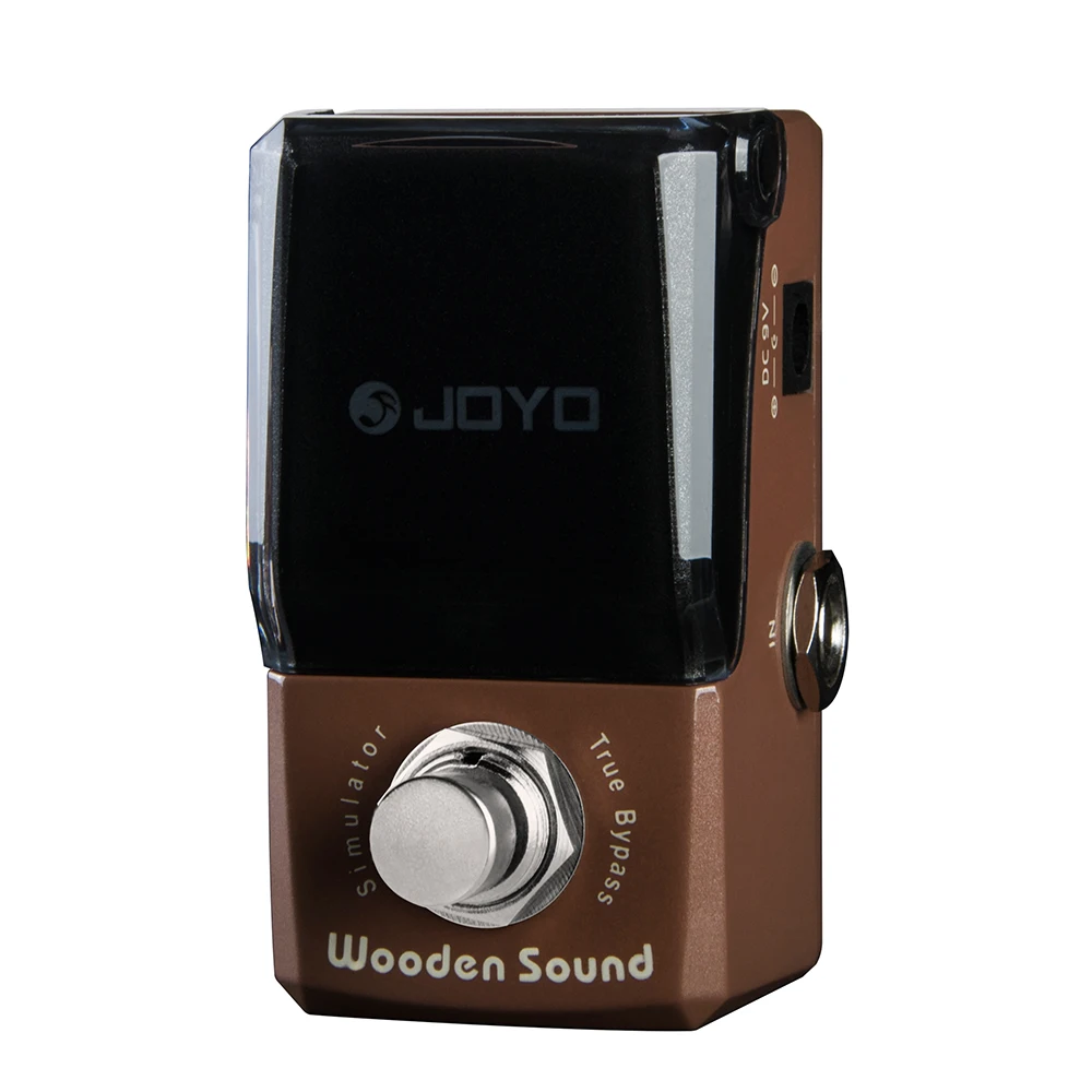 JOYO JF-323 WOODEN SOUND Acoustic Guitar Simulation Pedal Turn the Electric Guitar Tone into Acoustic Guitar Effect